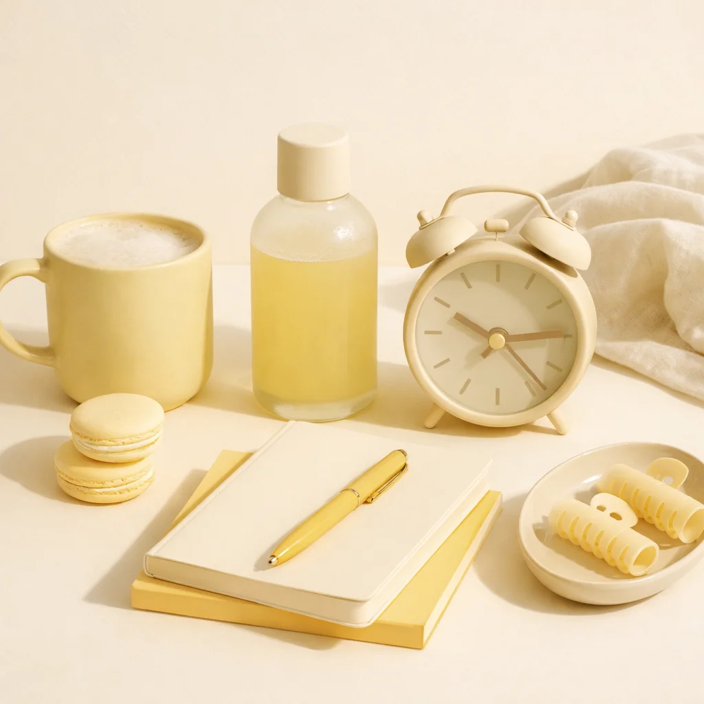 Предметная съемка бытовых вещей, композиция и фон, 1200x800